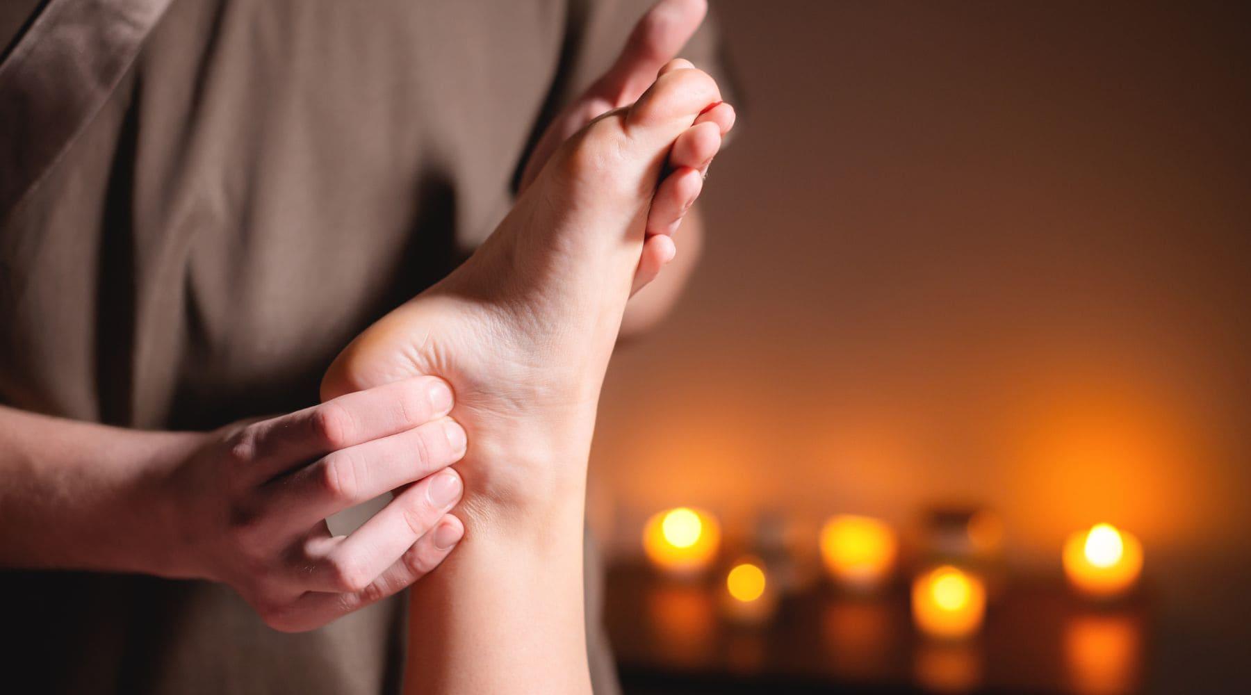 reflexology of foot