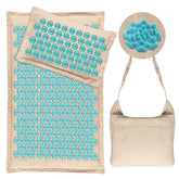 blue acupressure mat