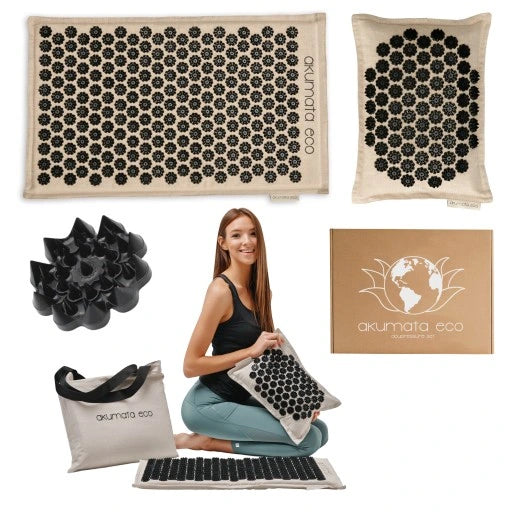 Black Acupressure Mat | Akumata ECO