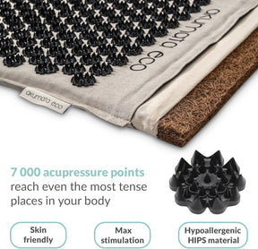 Black Acupressure Mat | Akumata ECO