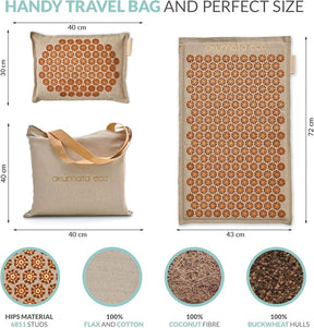 Brown Acupressure Mat | Akumata ECO